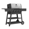 thumbnail image 3 of Charbroil Performance Series™ FlavorMax™ 4-Burner Cart Gas Grill, 3 of 8