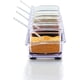 thumbnail image 4 of Caja de condimentos, recipientes de almacenamiento de acrílico transparente para especias con cucharas | Haga que cocinar sea simple | juego de 4 piezas, 4 of 6