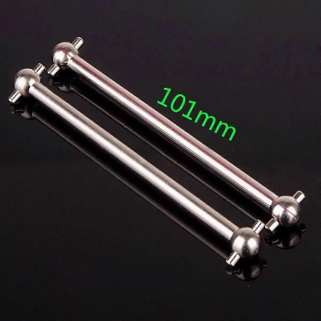 2pcs 61/63/70/77/84/87/895/101MM Steel Metal Dogbone Drive Shaft For RC 1/10 Electric Himoto Katana Truggy Upgrade Parts