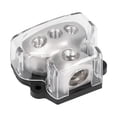 thumbnail image 3 of 3-Way Power Distribution Block Audio Fuse Holder,  Plated,On Wire Clamp, High Reliability, for Car Amplifier Systems, 3 of 7