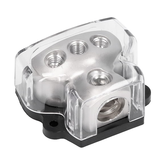 3-Way Power Distribution Block Audio Fuse Holder Distributor Connecting Block for Cars