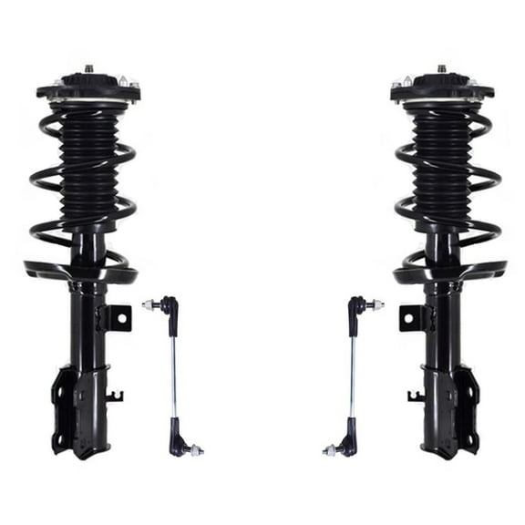 Front Complete Struts & Sway Bar Links For 2016-2019 Chevrolet Cruze LT 1.4L