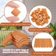 thumbnail image 3 of 200 Pcs Roof Tiles Building Set Miniature Tiles Mini Shingles Tile Kitchen Garden Accessories, 3 of 8