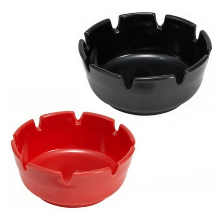 - Winware by Winco Melamine Ashtray Red