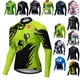 thumbnail image 2 of 2024 Jersey de ciclismo para hombre de manga larga, transpirable, para bicicleta de carretera, MTB, ropa de otoño para bicicleta, camiseta de ciclismo de equipo, ropa de ciclismo, 2 of 5