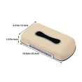 thumbnail image 2 of unbranded 2Ud Porta Caja De Pañuelos Para Beige Para Asiento Trasero Con Instalación Sencilla, 2 of 8