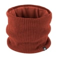 thumbnail image 1 of RXIRUCGD Winter Knitted Neck Hoodie Solid Color Versatile Outdoor Warm High Neck Knitted Cold Double Layer Velvet Neck Protection( Coffee ), 1 of 2