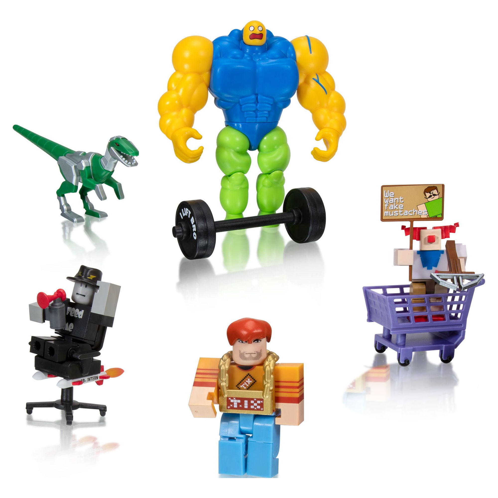 Roblox Action Collection - Meme Pack Playset Includes Exclusive Virtual  Item for 6 years and up includes figures and accessories
