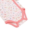 thumbnail image 5 of   Asher &amp; Olivia Baby Kimono Side Snap Onesies 3 Pc Girl Long Sleeve Bodysuit Set, 5 of 7