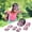 Pink-Free Size, variant on CxhicLuv Children's Protective Gear Set Lightweight, Secure, Well-Ventilated – Kids' 7-Piece Helmet & Pad Kit with Adjustable Straps, Ideal for Biking, Longboarding, Roller Skating, Pink
