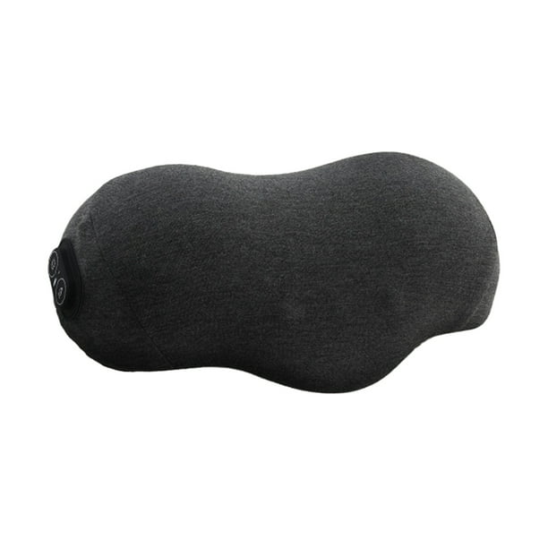 Relajante de cuello y hombros, dispositivo portátil de tracción cervical, camilla de cuello con almohadilla térmica de grafeno, corrector de cuello, almohada quiropráctica para el dolor de cabeza.