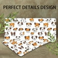 thumbnail image 4 of Cartoon Dog Face Pattern Funny Personalized License Plate Rust-proof Stainless Steel Metal License Plate Suitable For Men And Women 12.2" x 6.2", 4 of 7