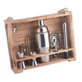 thumbnail image 4 of Juego de 14 piezas para mezclar cócteles, juego de herramientas de barra, cuchara mezcladora, sacacorchos, kit de coctelería para barman, juego de, 4 of 9