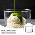 thumbnail image 4 of Miangastore 4 Pcs 200 ml Coupes à Cupcakes en Verre Simples Coupes à Dessert Coupes à Boisson Réutilisables, 4 of 9