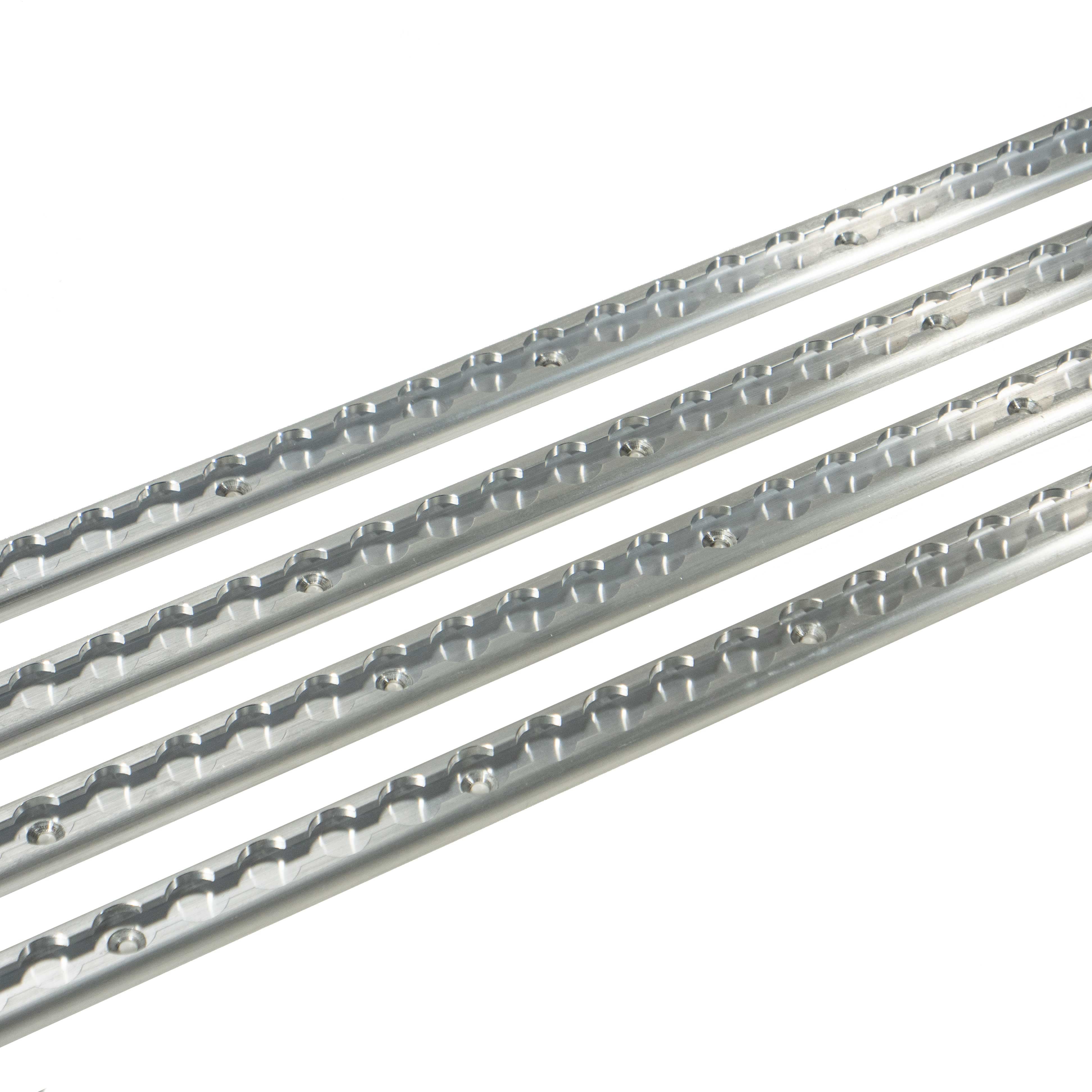 8 Piece 4' L Track Tie Down System- Aluminum - Walmart.com