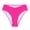 Hot Pink, variant on Staron Women's Bikini Swim Bottoms Solid Color Ruffle Swim Shorts Casual Pool Beach Swimsuit, White L
