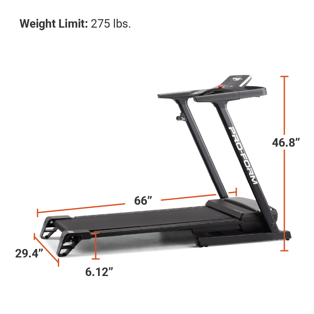 ProForm Cadence WLT Folding Treadmill with Reflex Deck for Walking and Jogging, iFit Bluetooth Enabled - image 7 of 31