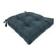 thumbnail image 5 of Cojín de terraza, cojín impermeable para silla, tamaño 17 x 17 pulgadas, tacto suave, acogedor y Negro, 5 of 9