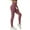 Brick Red, variant on Comdrip Tummy Control Butt Lifting Leggings Women's Bubble Hip Lifting Fitness Running High Waist Yoga Pants Leggings for Women Purple 3XL