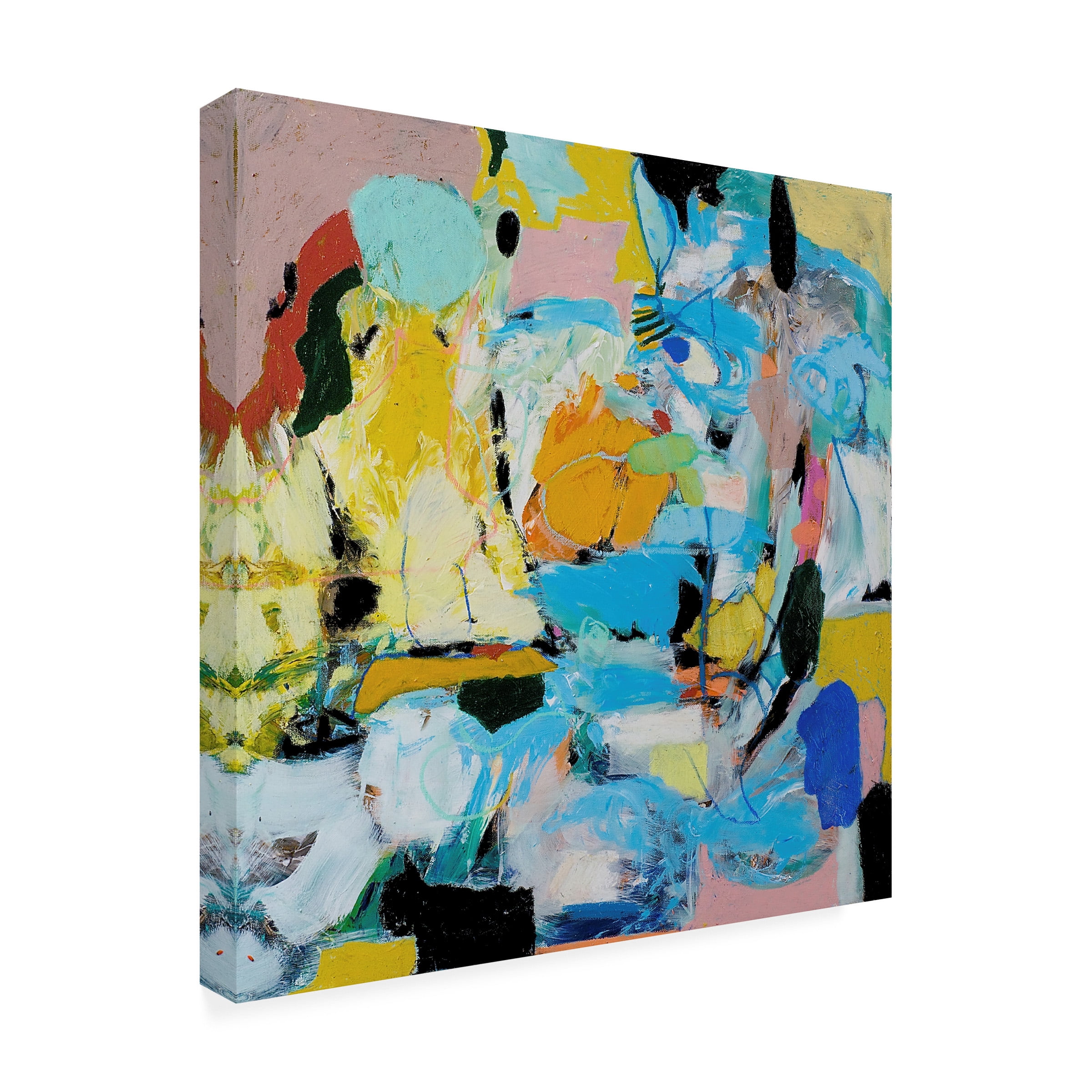 Allan Friedlander 'World of Action' Canvas Art