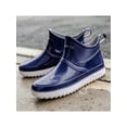 thumbnail image 5 of SIMANLAN Women's Garden Shoes Slip Resistant Waterproof Booties Lightweight Rain Boots Ladies Comfort Work Shoe Womens Wide-Calf Rainboot Blue 7, 5 of 5