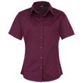thumbnail image 1 of Premier - Camisa lisa de trabajo de manga corta (Berenjena) Premier UTRW1092_aubergine, 1 of 1