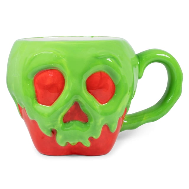 Taza de café Disney Evil Queen Poison Apple, 600 ml, cerámica