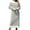 White, variant on Zkozptok Women's Knit Striped Sweater Dress Casual Long Sleeve Crew Neck Long Pullover Dresses Fall Winter Clothes