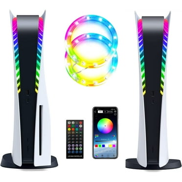 LED Light Strip for PS5 Console,Compatible with PS5 Console Digital Edition & Regular Edition