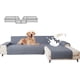 thumbnail image 1 of ACOVARK Cubre Sillones en L,Funda para Sillones en L Impermeable de Doble Cara,Cubre Sofa de Una Sola Pieza,Funda para sofá de Tela Supersuave y elástica,Adecuada para Familias con Niños y Mascotas, 1 of 7