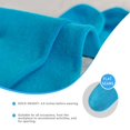 thumbnail image 3 of Calcetines casuales SERISIMPLE de viscosa de bambú para hombre, 5 pares, azules, 3 of 6