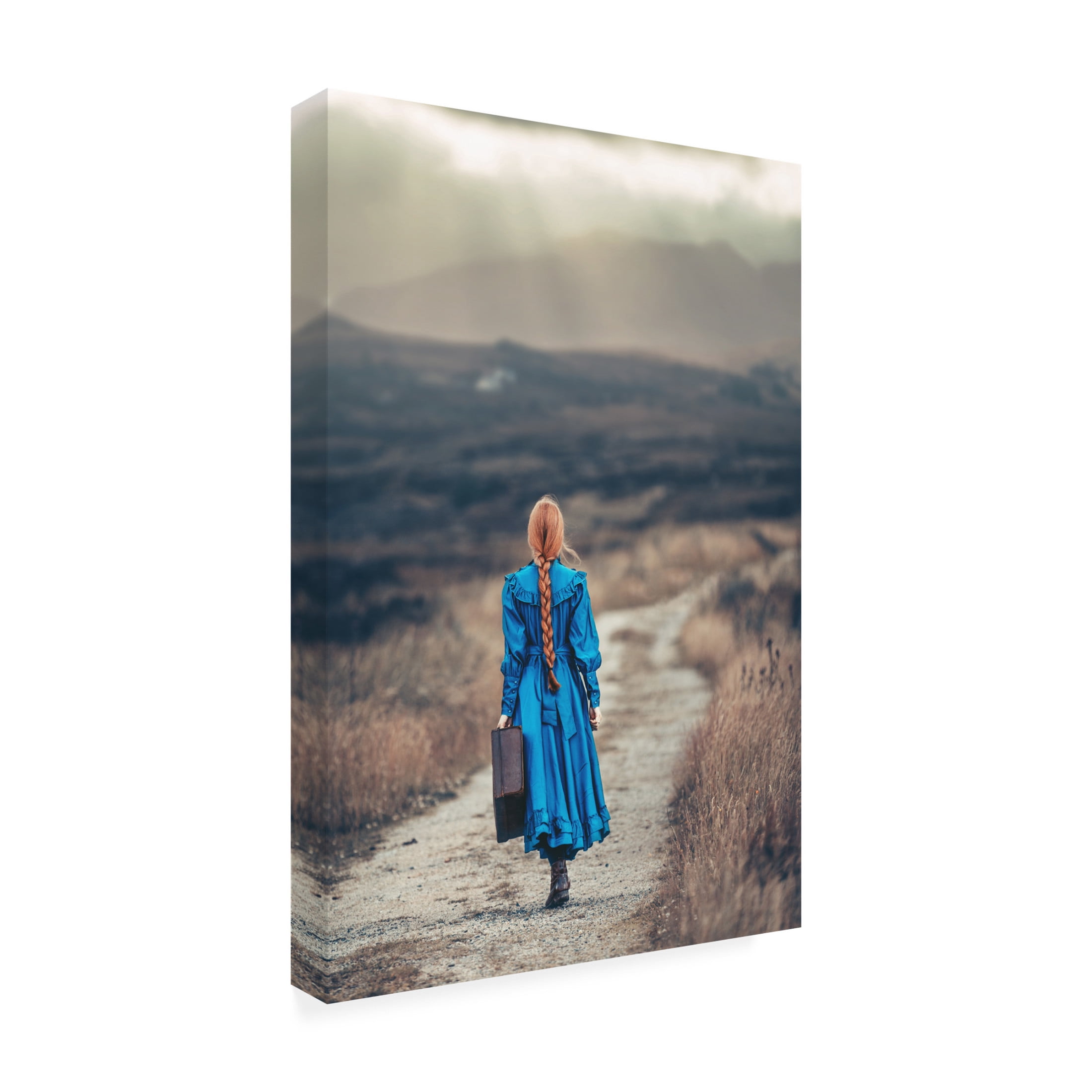 Canvas Wall Art - Magdalena Russocka 'Way Home' Wall Art for Living Room, Bedroom, or Office D?cor by Trademark Fine Art - 22 x 32 Inches