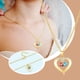thumbnail image 1 of Fiudx Collar de Corazón, Elegante Aleación Colegial, Accesorio de Moda para Damas, Ideal para El Día de La Madre, para Uso Diario, Diseño Versátil, Ideal para Mujeres de Todas Las Edades, Incluye Cad, 1 of 7