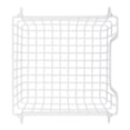 thumbnail image 3 of Design Imports DII Metal Basket, White Square Medium 11x11x8, 3 of 4