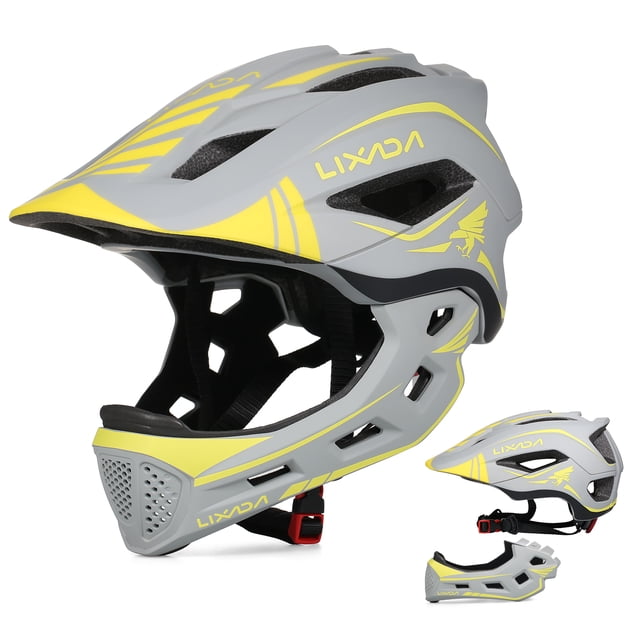 Lixada Équipement de Protection de Vélo Détachable Intégral pour Cyclisme Planche à Roulettes Patinage à Roulettes Trottinette
