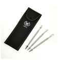 thumbnail image 3 of 4 Pcs Beauty Nail Care Cuticle Pusher Spoon Trimmer File Manicure Pedicure Tools, 3 of 5