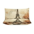 thumbnail image 4 of Eiffel Tower Bedding Set with Zipper Closure for Girls & Boys, 4 of 6