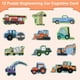 thumbnail image 3 of Libro de rompecabezas magnético ASTARON Construction Vehicles 41 piezas, 3 of 8