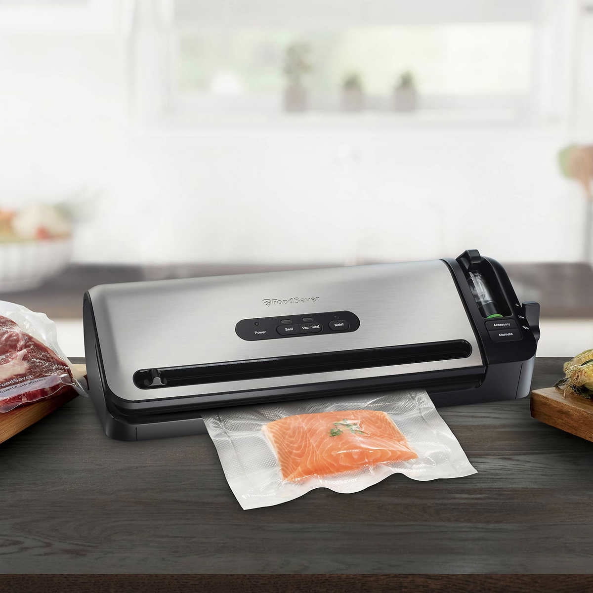 how to use foodsaver vacuum sealer fm3900