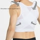 thumbnail image 5 of Qarigey Chaleco adelgazante para hombre, portátil, lavable, transpirable, Color sólido, cuello en U, moldeadores de pecho, ropa interior moldeadora Ropa interior Blanco L Qarigey FS11388-05, 5 of 6