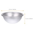 thumbnail image 2 of 10 Pcs Creative Bath Salt Molds Semicircular Ball Moulds Aluminium Alloy Molds, 2 of 7