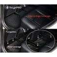 thumbnail image 5 of ToughPRO Front Mats Compatible with Tesla Model 3 2019 - All Weather Heavy Duty (Made in USA) Black Rubber, 5 of 5