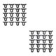 thumbnail image 1 of Riwesomey 20 unids/set Clip de drenaje de agua de Panel Solar Clips de drenaje de agua de Panel Solar antienvejecimiento de polímero Type2 NO2, 1 of 6