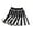 Black, variant on lnmuld Girls Short Skirt Piano Key Color Pleated Knit Skirt for Everyday Casual Wear and School Outfits Size:3-4 Years