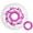 Pink style 140mm, variant on Hollow Centerlock Bicycles Disc Brake Rotor 160/140mm Road Bikes Brake Rotor Center Lock Hydraulic Disc Brake Rotor