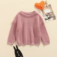 thumbnail image 3 of Bébé Filles Garçons Pull Col Rond en Vrac Automne Hiver Pull Chaud Tops Manches Longues Chemisier Pull, 3 of 6