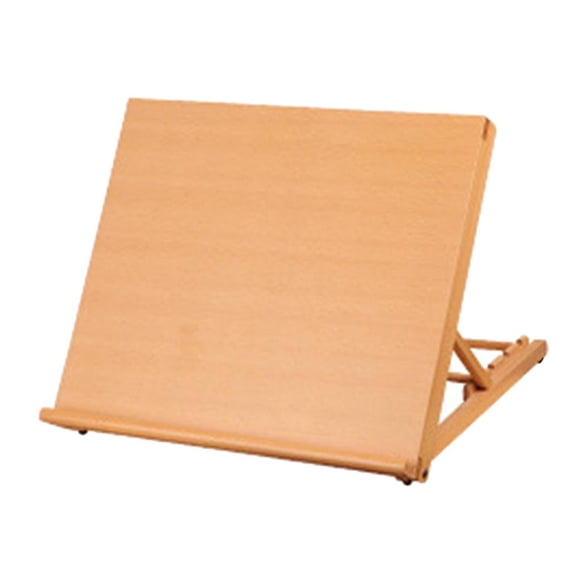 Caballete de mesa de dibujo de madera con diferentes posiciones para dibujar y dibujar, ideal para manualidades. Los 30x27x22cm