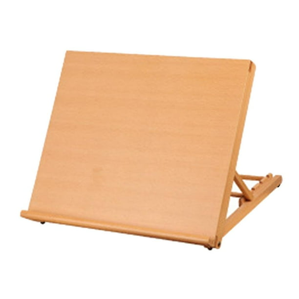 Mesa de dibujo de madera con diferentes posiciones, caballete para dibujar y dibujar, arte DIY Los 30x27x22cm