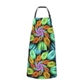 thumbnail image 2 of Picia Hippie Style Waterproof Apron for Unisex Adult - Adjustable Bib Apron with Pockets, Ideal for Cooking, Gardening, Painting, and Household Chores, 2 of 9