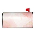 thumbnail image 2 of Xecao Pink Marble for Mailbox Cover with Magnetic Strips, Waterproof and Sunscreen, Adds a Decorative Touch to Your Garden Yard., 2 of 9